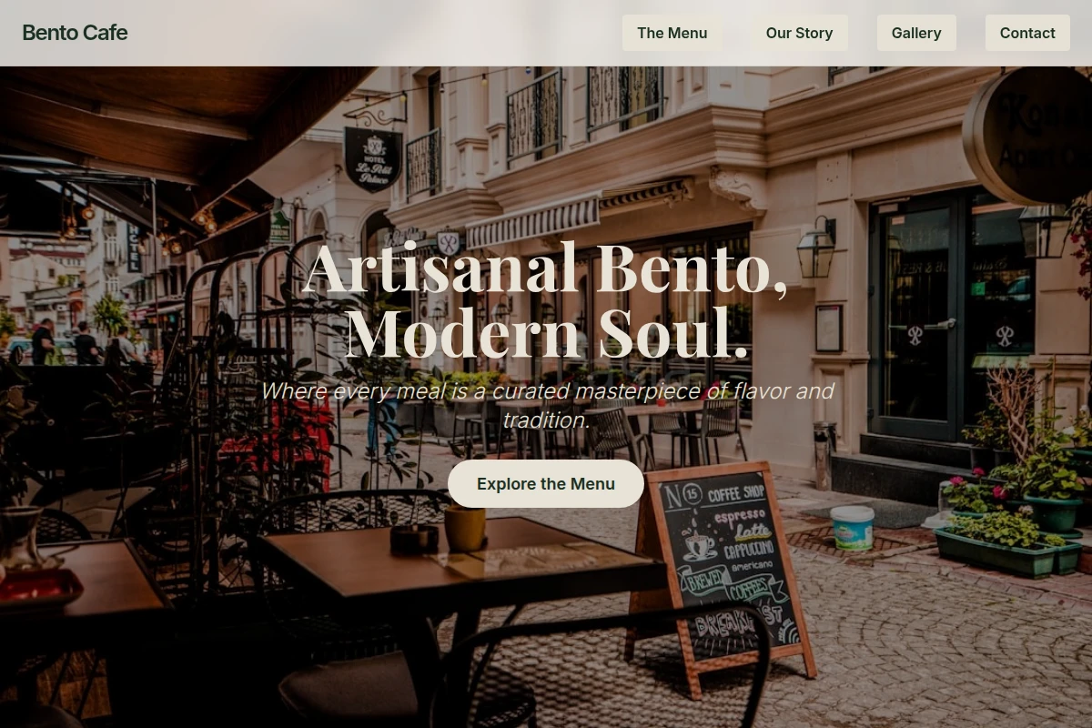 Bento Cafe
