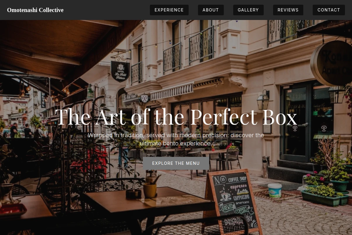 Bento-Box Cafe